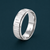 Linear Cut 925 Sterling Silver Ring