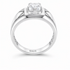 Designer Square-Cut Solitaire Ring for Men – 925 Sterling Silver S925