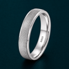 Premium Textured Matte Band Ring in 925 Sterling Silver