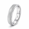 Premium Textured Matte Band Ring in 925 Sterling Silver