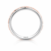 Geometric Dual-Tone Designer Ring in 925 Sterling Silver