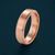 Classic Rose Gold Band Ring in 925 Sterling Silver