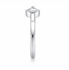 Elegant Heart Solitaire Ring in 925 Sterling Silver