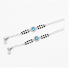 Elegant Evil Eye Nazariya Bracelet in 925 Sterling Silver