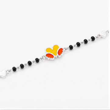 Cute Butterfly Nazariya Bracelet in 925 Sterling Silver