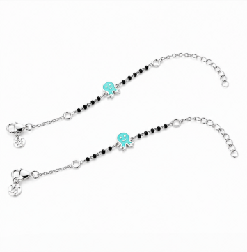 Cute Octopus Nazariya Bracelet in 925 Sterling Silver