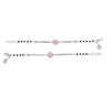 Elegant Geometric Hexagon Nazariya Bracelet in 925 Sterling Silver