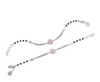 Elegant Geometric Hexagon Nazariya Bracelet in 925 Sterling Silver