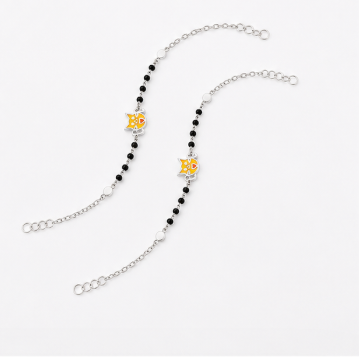 Cute Cat Nazariya Bracelet in 925 Sterling Silver