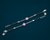 Elegant Geometric Hexagon Nazariya Bracelet in 925 Sterling Silver
