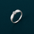 Classic Round Solitaire Ring in 925 Sterling Silver