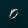 Elegant S925 Sterling Silver Solitaire Ring for Women