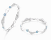 Luxury Geometric Evil Eye Bangles