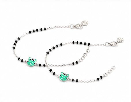 Cute Kitty Nazariya Bracelet in 925 Sterling Silver