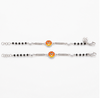 Cute Sunshine Smiley Nazariya Bracelet in 925 Sterling Silver