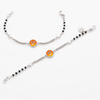 Cute Sunshine Smiley Nazariya Bracelet in 925 Sterling Silver
