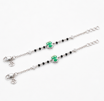 Cute Turtle Nazariya Bracelet in 925 Sterling Silver
